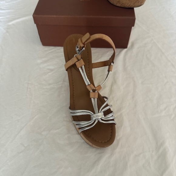 Coach cork wedge sandals - Picture 3 of 4
